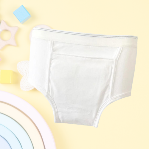 Washable Absorbency Incontinence Aid Cotton Underwear Briefs for