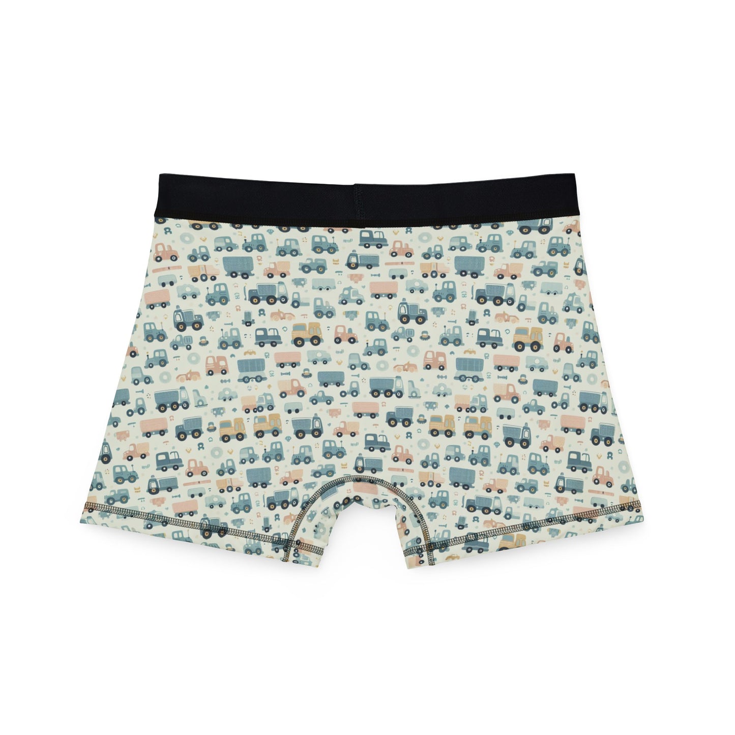 ABDL Little Trucks Men’s Boxers - Soft & Playful for Littles