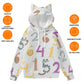 Purr-fectly Playful Cat Ear Hoodie for Littles