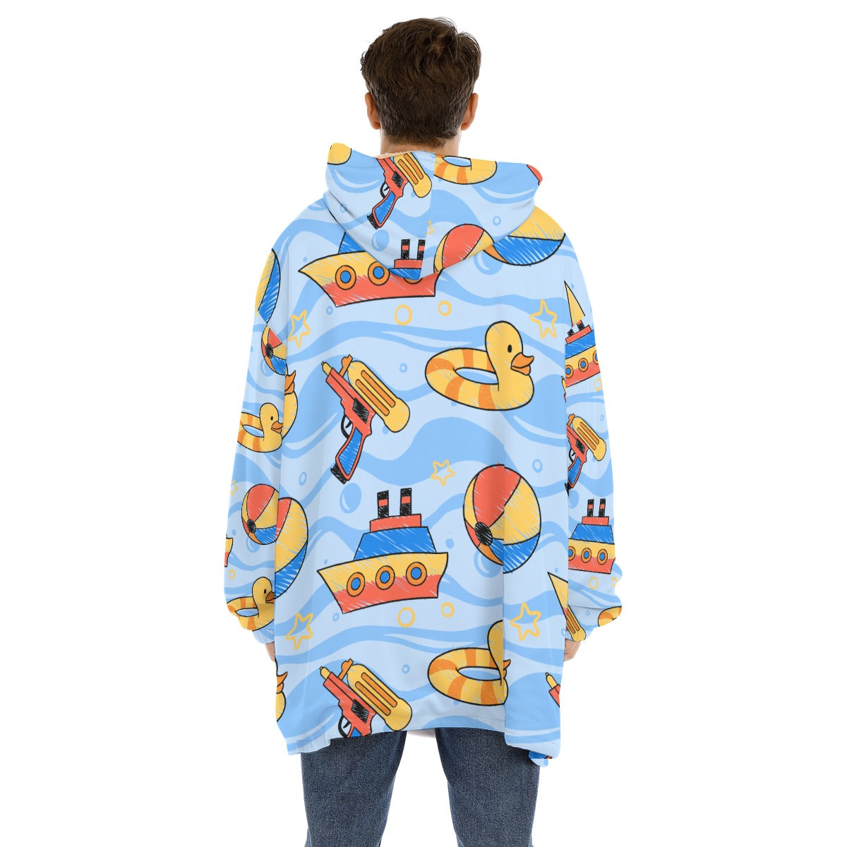 🛳 Splish Splash Hooded Blanket 🛳