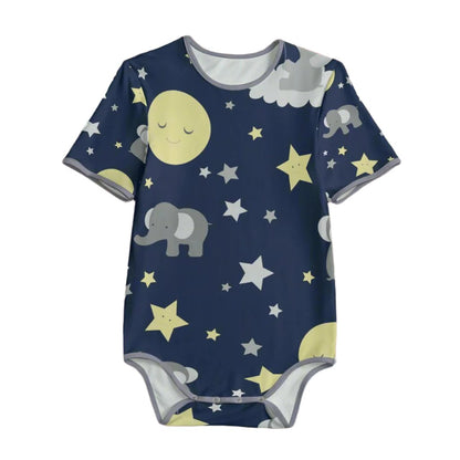 🌙 Starry Dreams Elephants Onesie 🌙