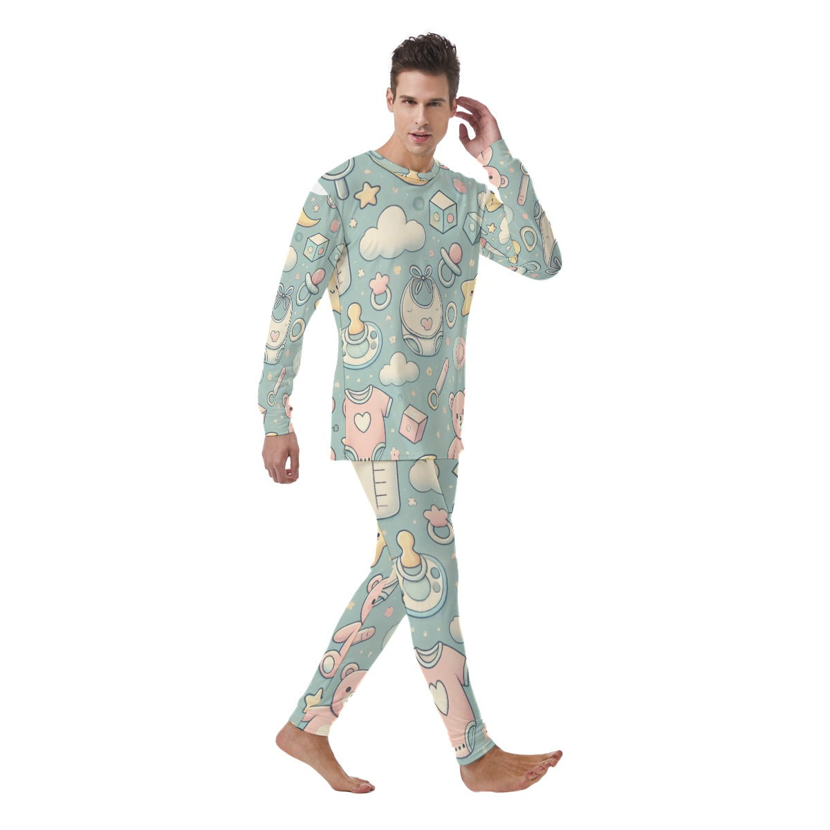 Cuddle Cloud ABDL Pajama Set – Snuggle Into Dreamland! 🌙✨