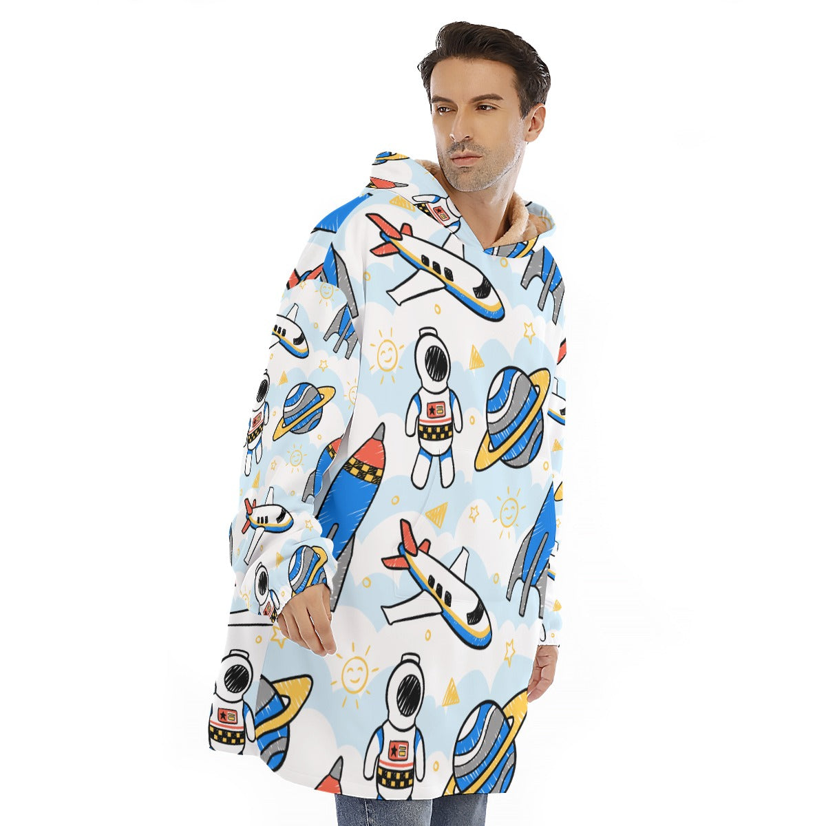 🚀 Blast Off Hooded Blanket 🚀