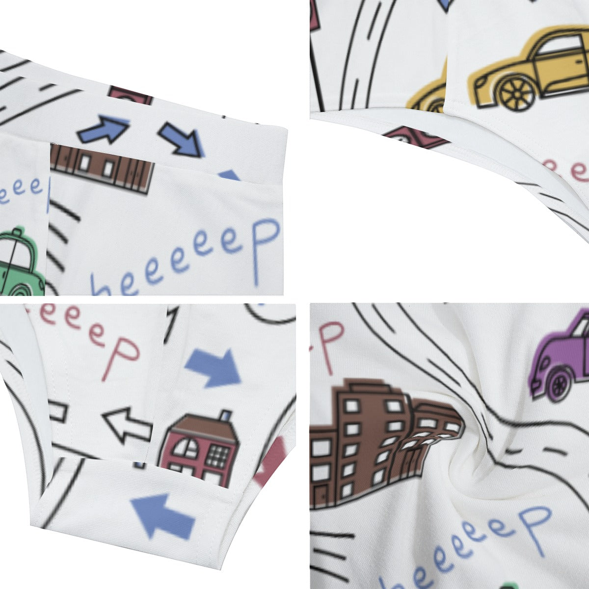 "BeepBeep Zoomies™ Big Kid Briefs - Cuddle Cruisers for Tiny Drivers!" 🚗🚦