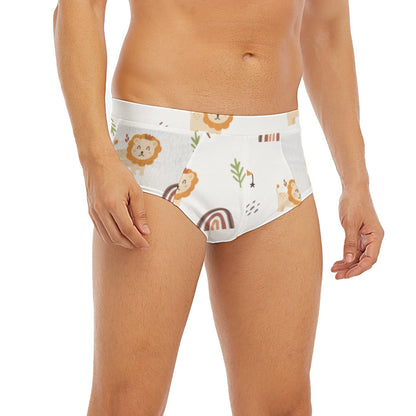 "Little Lion Pride™ Big Kid Briefs - King of the Cuddle Jungle!" 🦁👑