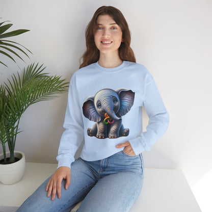 I Can't Adult Today Elephant Sweatshirt