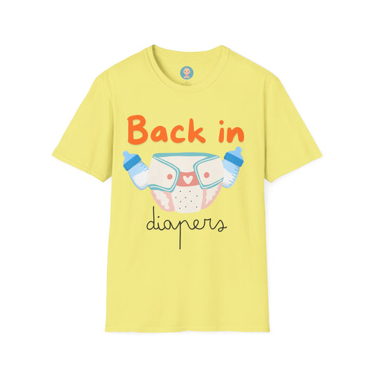 Back In Diapers ABDL Unisex T-Shirt