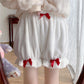 ABDL Warm Plush Bow Ruffles Bloomers