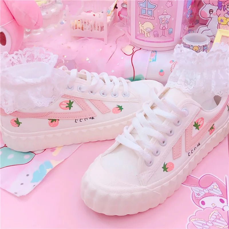 ABDL Cute Strawberry Sneakers