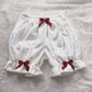 ABDL Warm Plush Bow Ruffles Bloomers