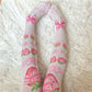 Cute Strawberry Thigh High Stockings