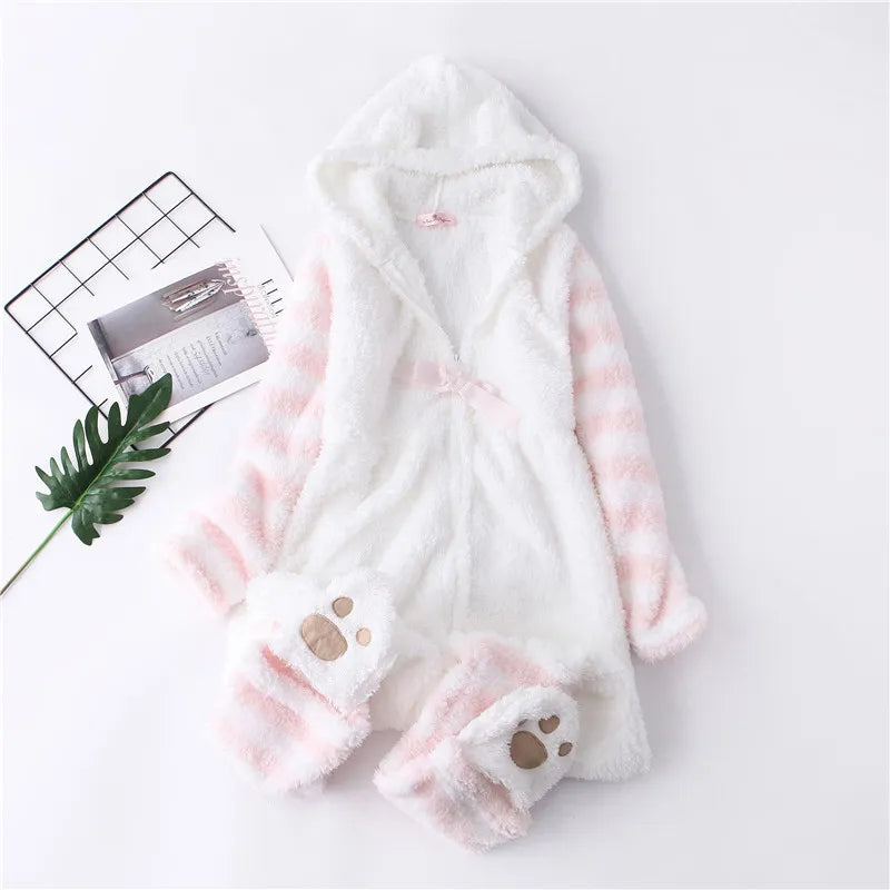 🐱 Cuddle Up with Our Purr-fectly Cozy Cat Ears Onesie Pajamas 🐱 – ABDL ...