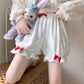 ABDL Warm Plush Bow Ruffles Bloomers