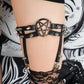 Adjustable Star Pentagram Leather Leg Garter