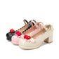 ABDL Strawberry Mary Janes Shoes