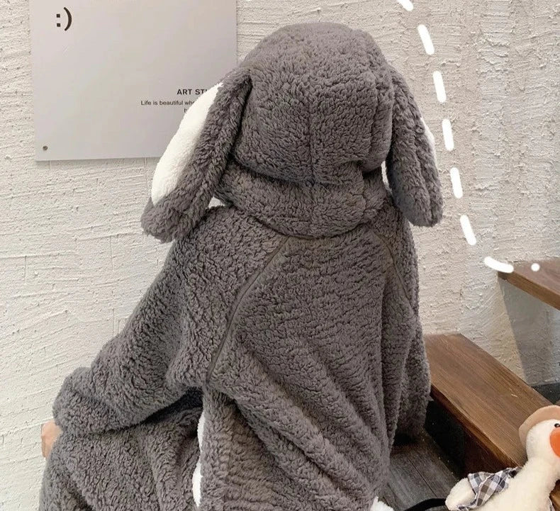 ABDL Bunny Hooded Onesie Pajamas