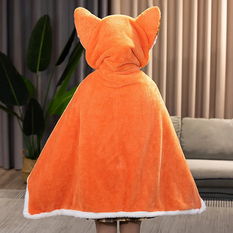 ABDL Cute Fox Cloak Cape