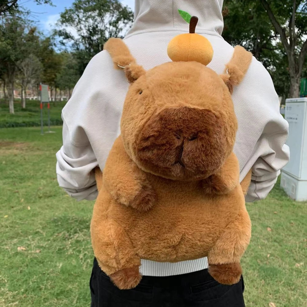 ABDL Capybara Plush Backpack