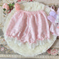 ABDL Lace Trimmed Dotted Ruffles Bloomers