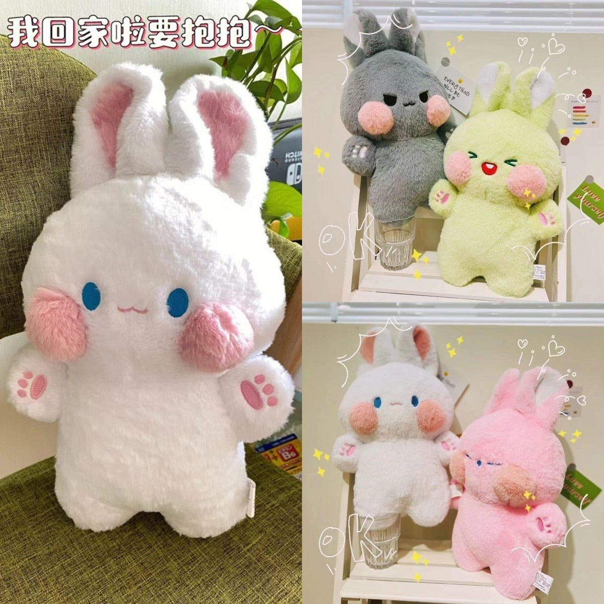 Cute Rabbit Doll Plushie Toy