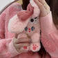 Cute Sanrio Melody Rabbit Plush iPhone Case