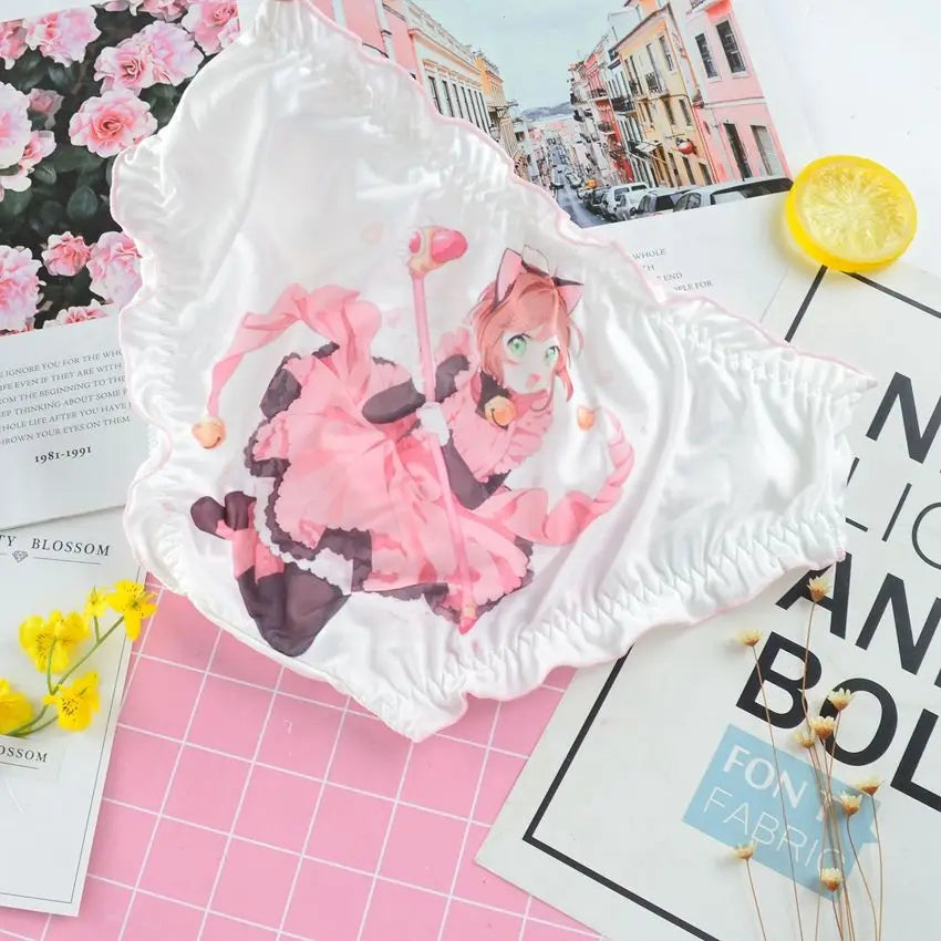 ✨ Embrace Your Inner Cutie with Our Adorable Cute Ruffles Anime Panty Set ✨