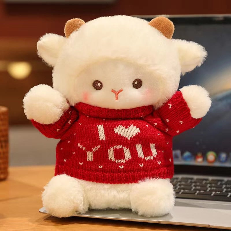 Cute Little Sheep Plushie Doll