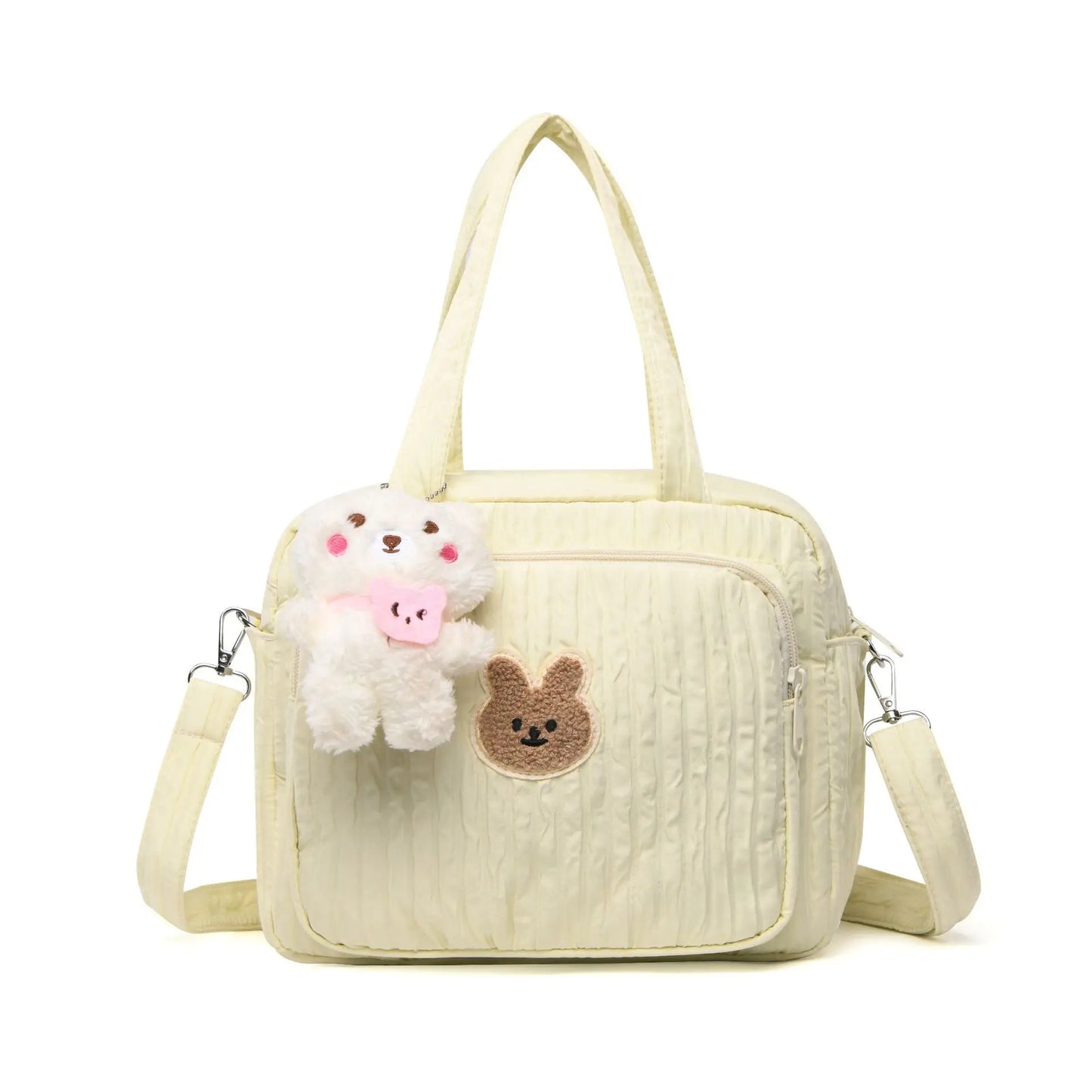 Adorable Bunny Diaper Bag - Multi-Functional & Kawaii Charm 🐰✨