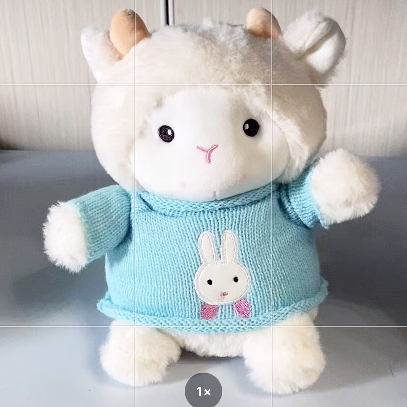 Cute Little Sheep Plushie Doll