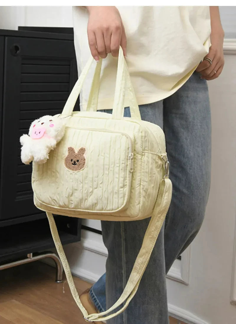 Adorable Bunny Diaper Bag - Multi-Functional & Kawaii Charm 🐰✨