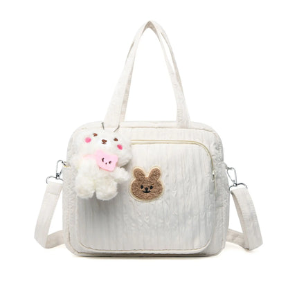 Adorable Bunny Diaper Bag - Multi-Functional & Kawaii Charm 🐰✨