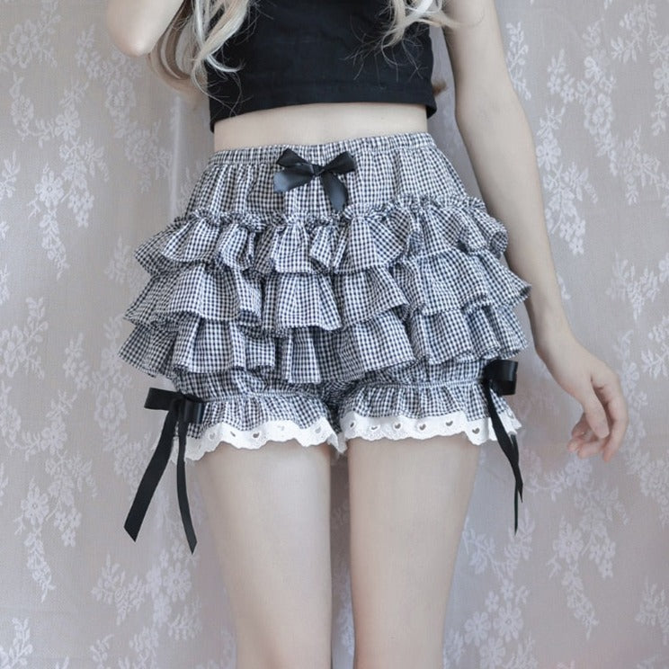 ABDL Lace Ruffles Cotton Bloomers