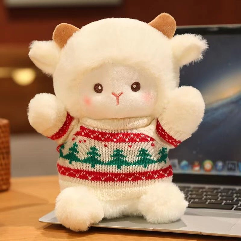 Cute Little Sheep Plushie Doll