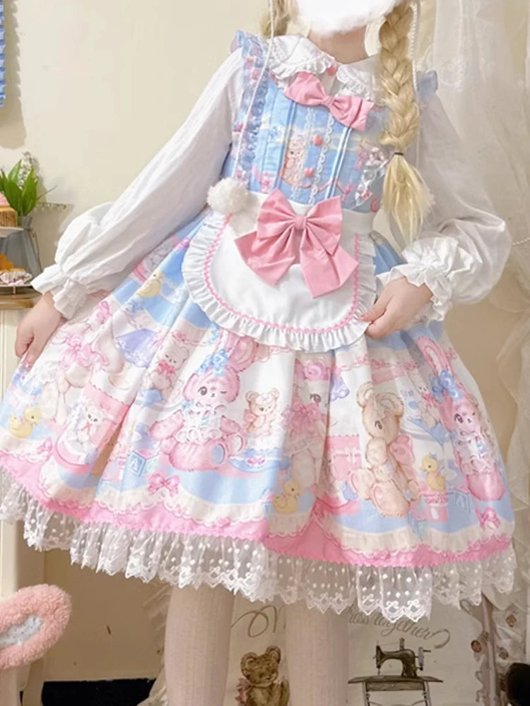 ABDL Ruffles Apron Princess Dress