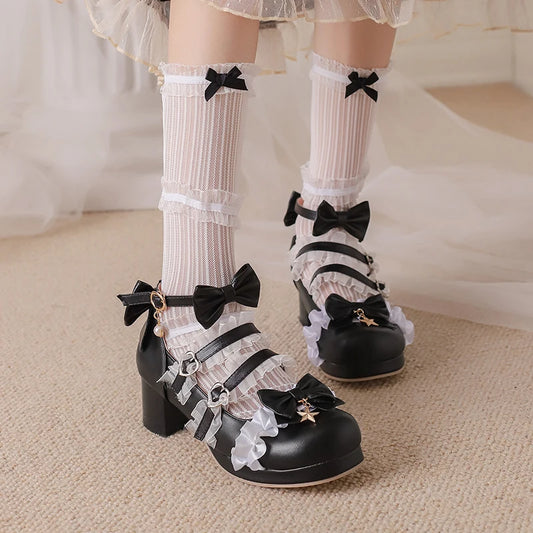 ABDL Mary Janes Bowknot Shoes