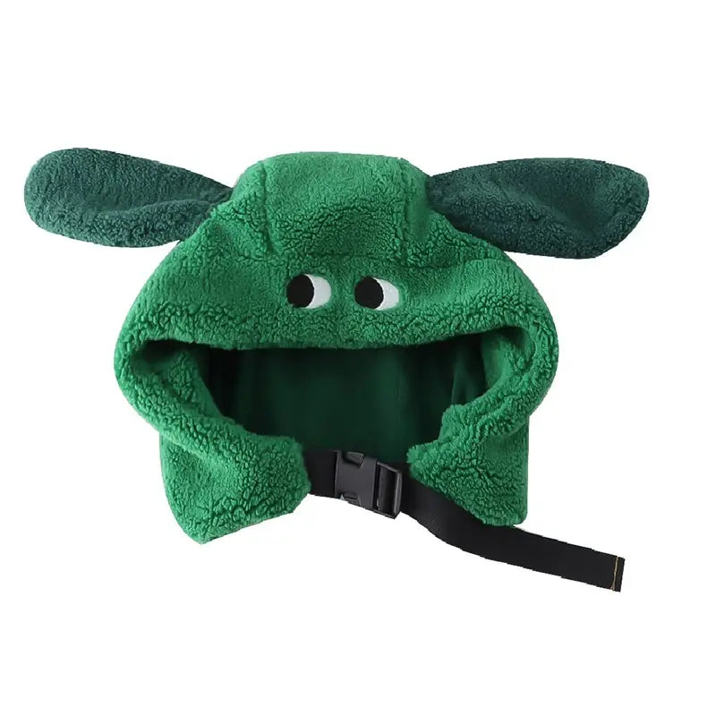 ABDL Green Dog Fleece Hat