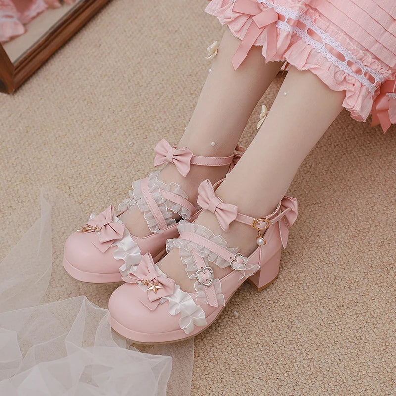 ABDL Mary Janes Bowknot Shoes