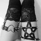 Adjustable Star Pentagram Leather Leg Garter