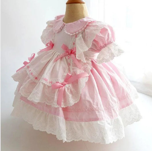 Lockable Pink Princess Dress – Sweet and Secure ABDL Lolita Style