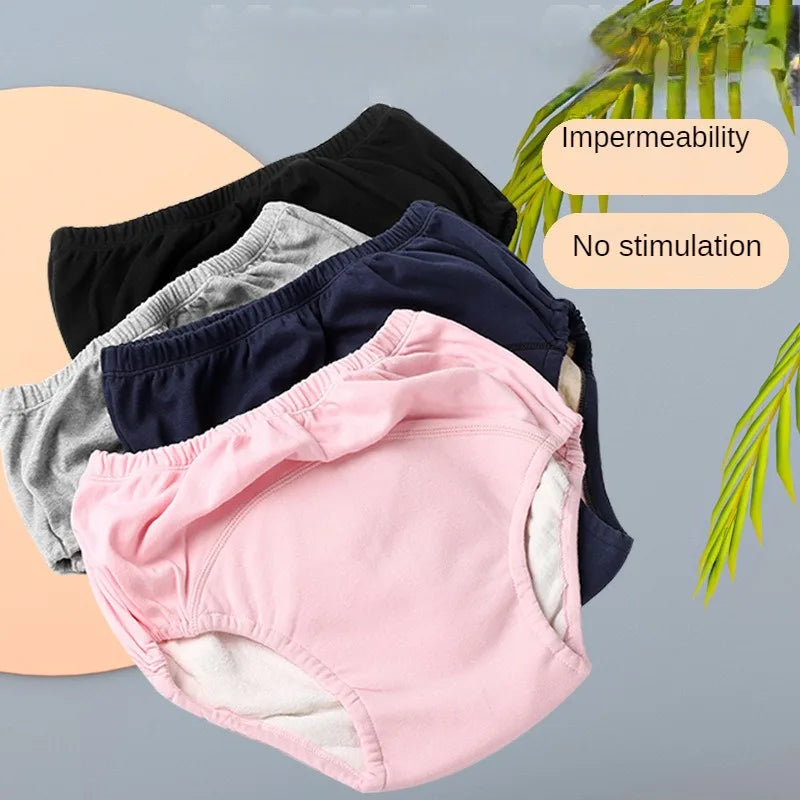 ✨ Experience Ultimate Comfort and Convenience with Our ABDL Adult Cotton Cloth Diapers Set (4 Pcs) ✨