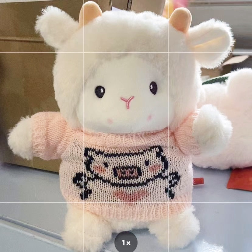 Cute Little Sheep Plushie Doll