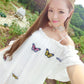Cute Chiffon Butterfly Dress