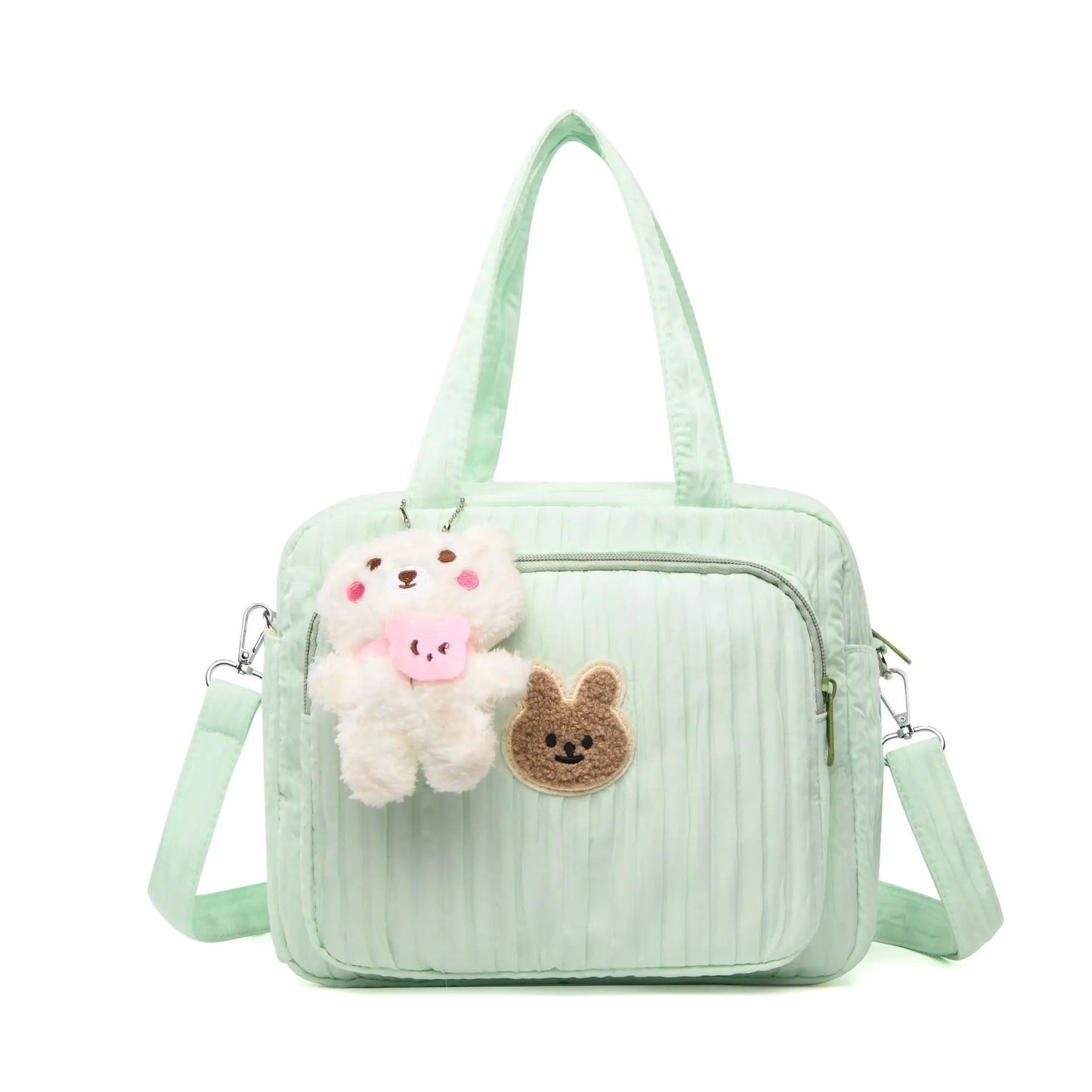 Adorable Bunny Diaper Bag - Multi-Functional & Kawaii Charm 🐰✨