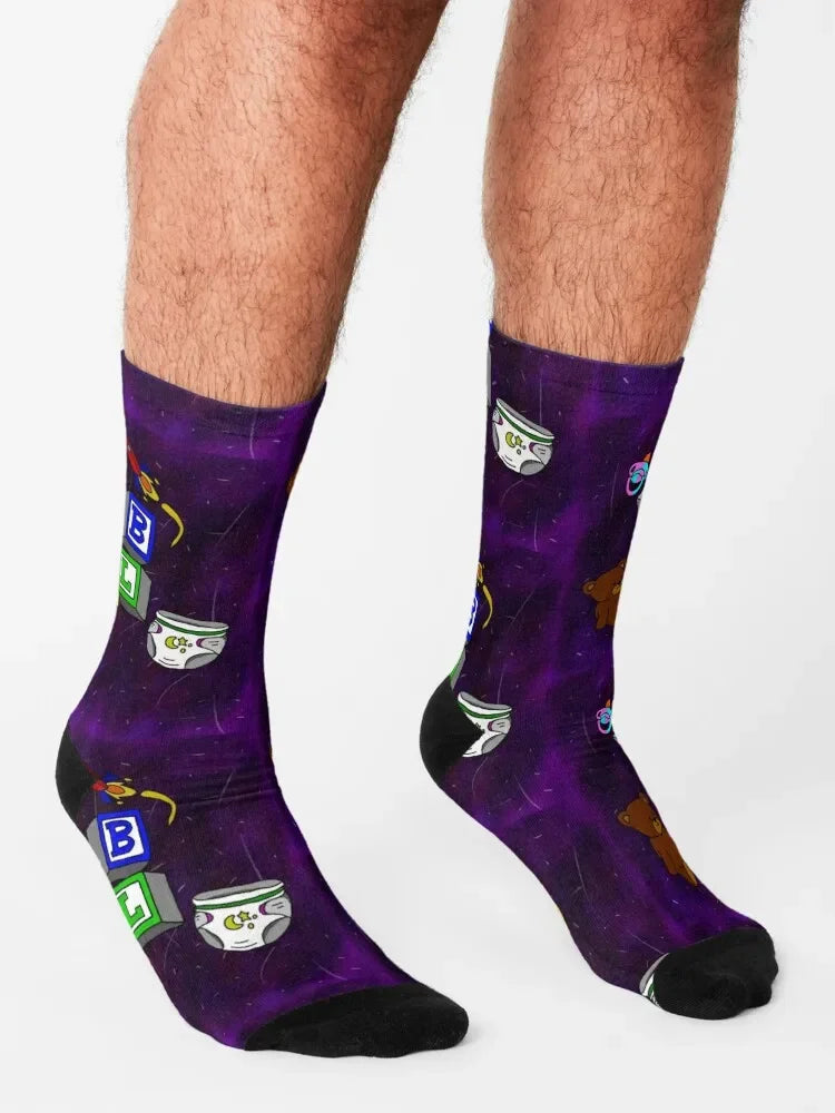 ABDL Little Space Play Space Socks
