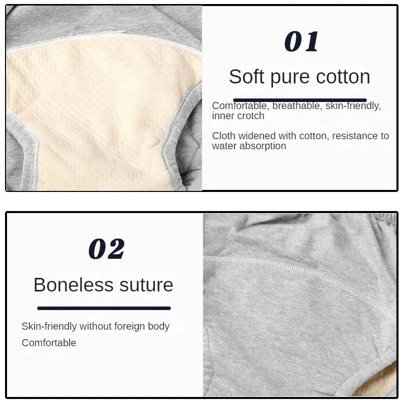✨ Experience Ultimate Comfort and Convenience with Our ABDL Adult Cotton Cloth Diapers Set (4 Pcs) ✨