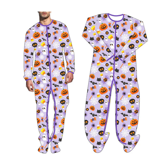 ABDL DDLG Halloween Footed Sleeper Pajama Set