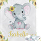 Snuggly Personalized ABDL Elephant Blankie: Your Cozy Comfort Friend