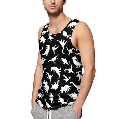 ABDL Dinosaur Print Tank Top