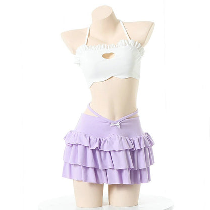 Cute Cake Skirt & Top Set