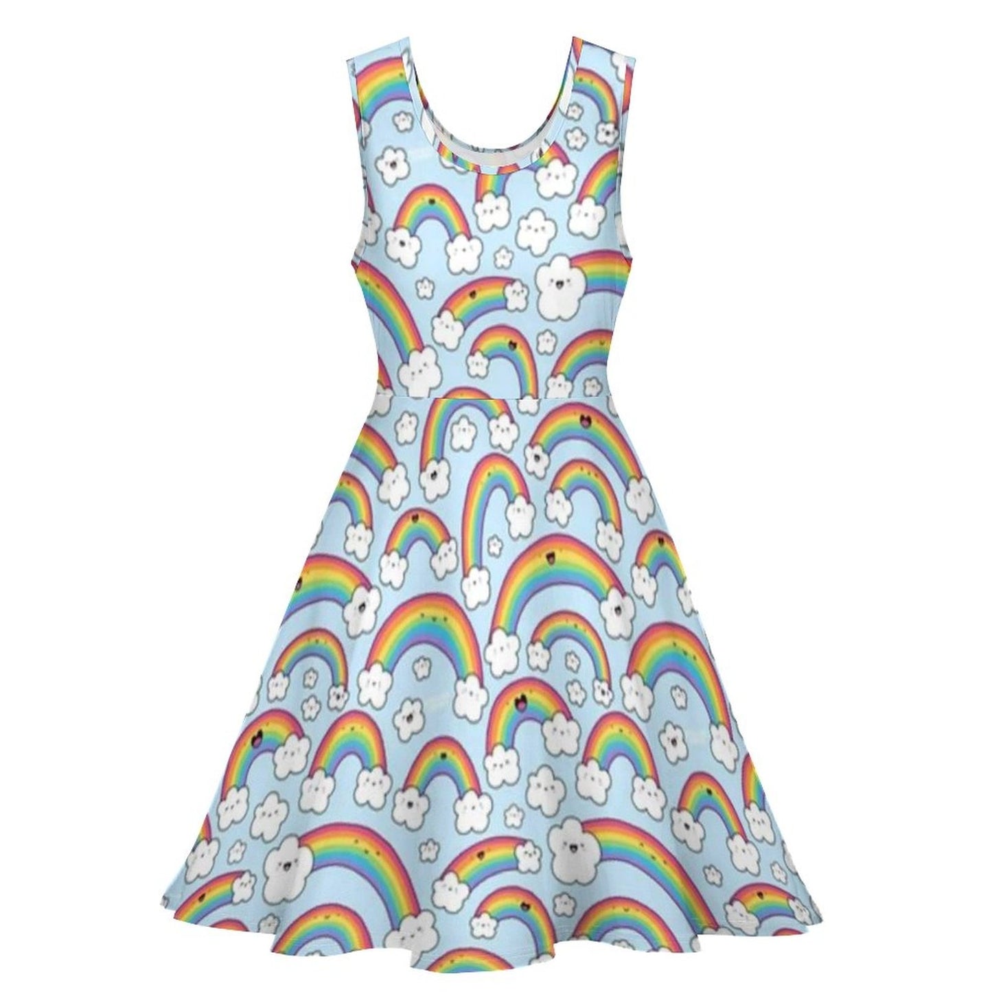 Adult Baby Cute Rainbow Dress